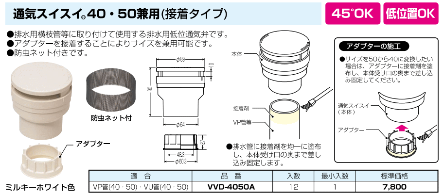 排水スムーズ 未来工業 排水の悩み解決